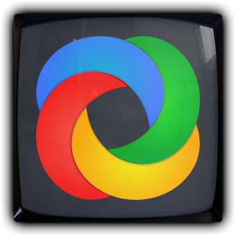 A close-up of a CRT monitor screen.