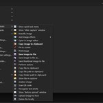 ShareX main window after capture tasks menu